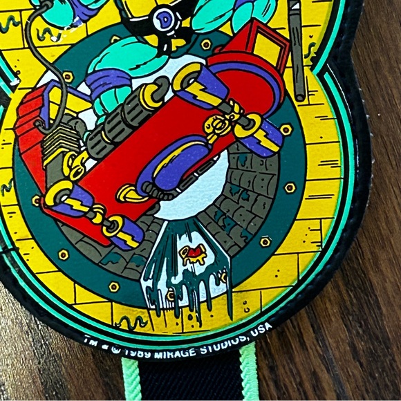 Vintage 1989 Teenage Mutant Ninja Turtles Donatello Child Sized Suspenders - Picture 4 of 8